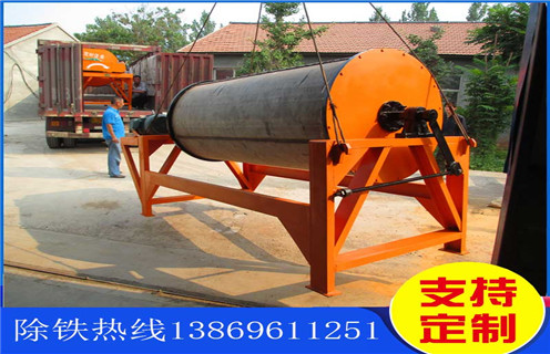 永磁筒式磁選機(jī)，江蘇永磁筒式磁選機(jī)批發(fā)_遠(yuǎn)力江蘇永磁筒式磁選機(jī)批發(fā)生產(chǎn)廠家的結(jié)構(gòu)磁場分布圖