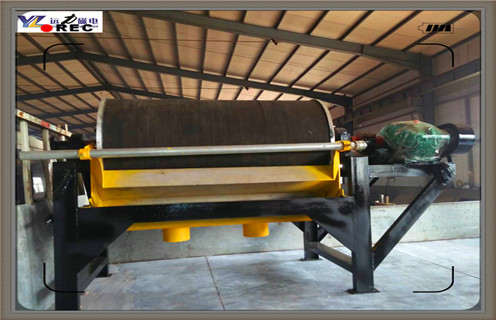 永磁筒式磁選機，廣西永磁筒式磁選機優(yōu)點_遠力廣西永磁筒式磁選機優(yōu)點的結(jié)構(gòu)磁場分布圖